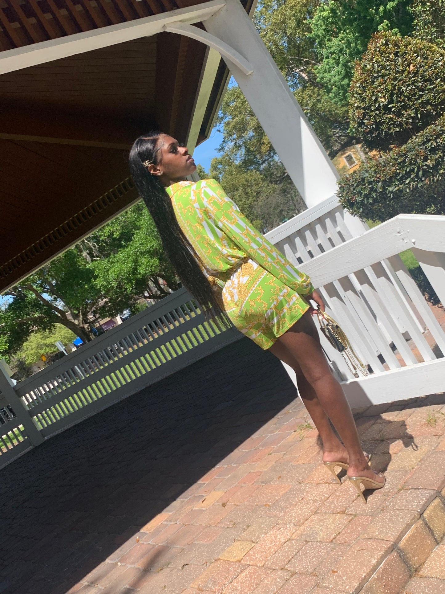 "Royal Rio" Romper
