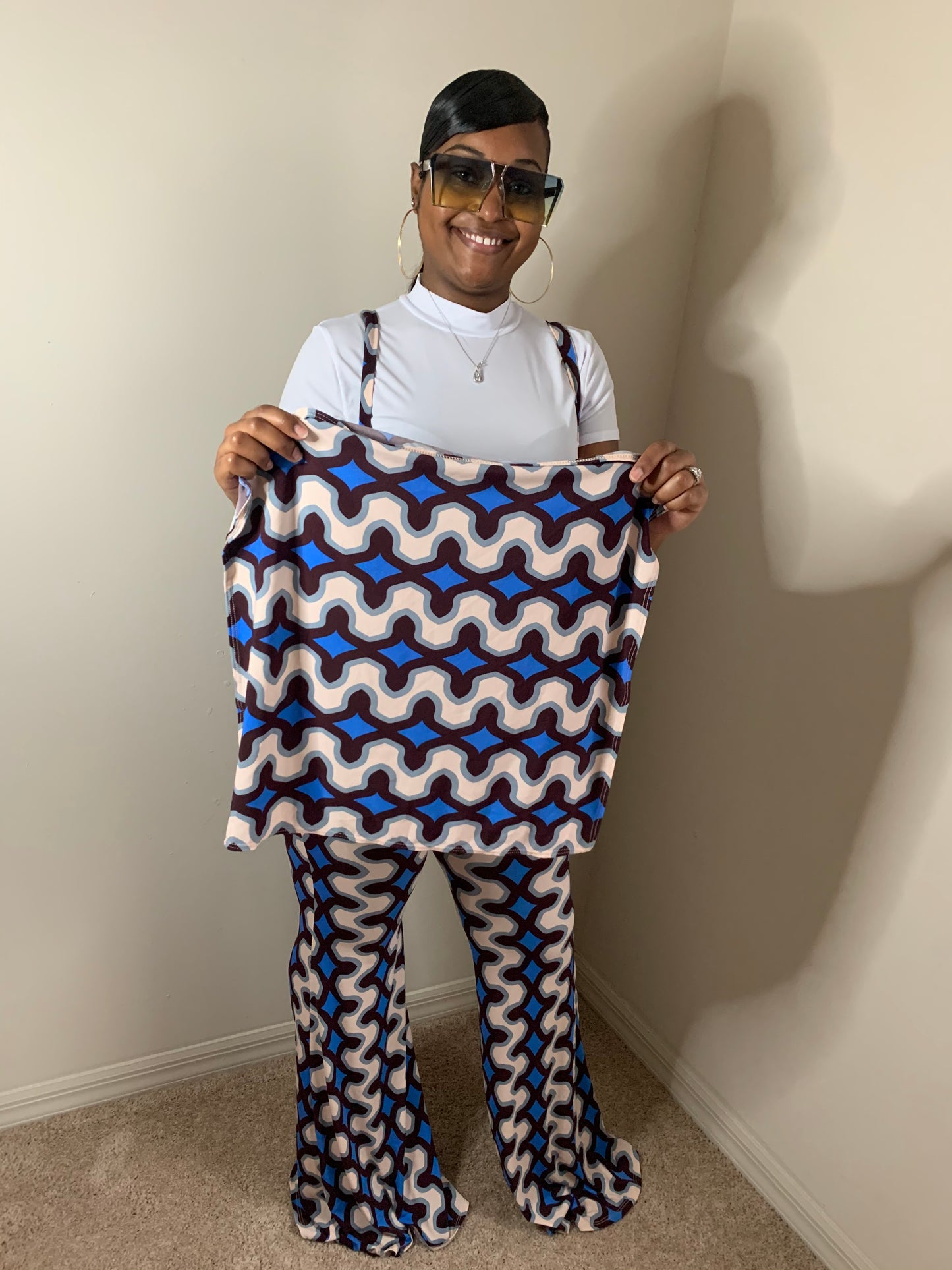“Alter Ego“ Overall 3pc Jumpsuit Set