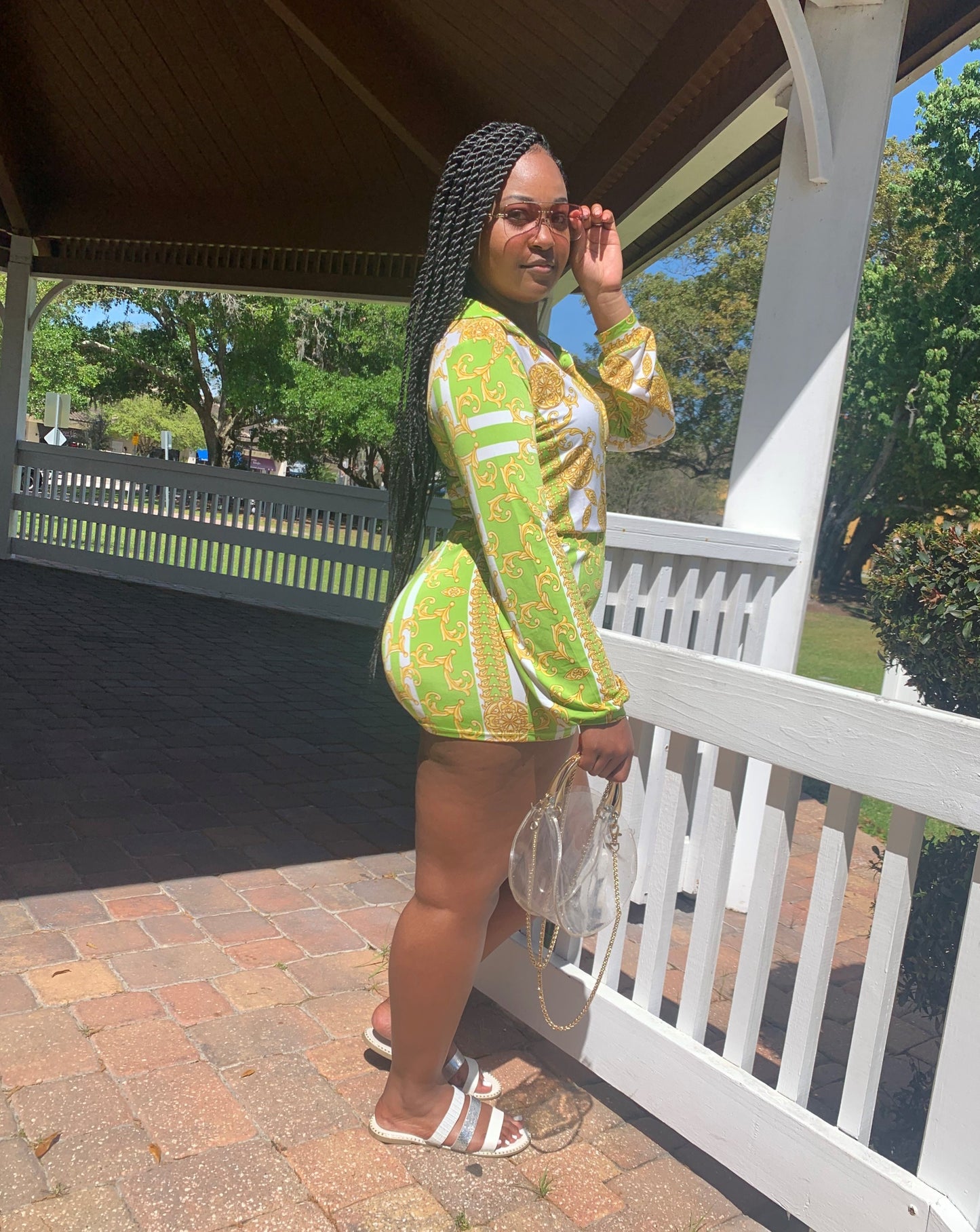 "Royal Rio" Romper