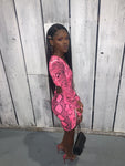 "Hissy Fit" Snakeskin Dress
