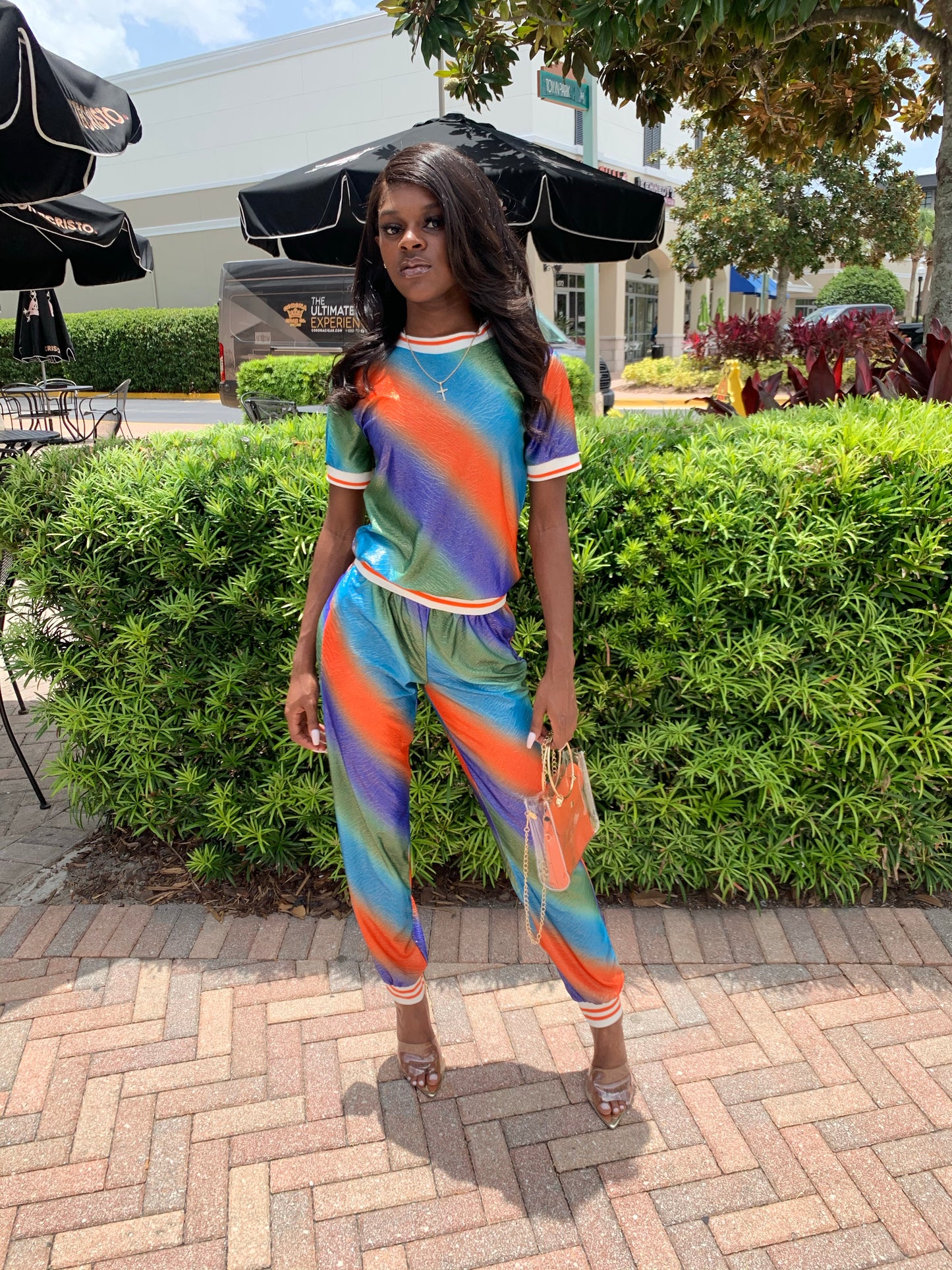 “Fire&De$ire” Jogger Set