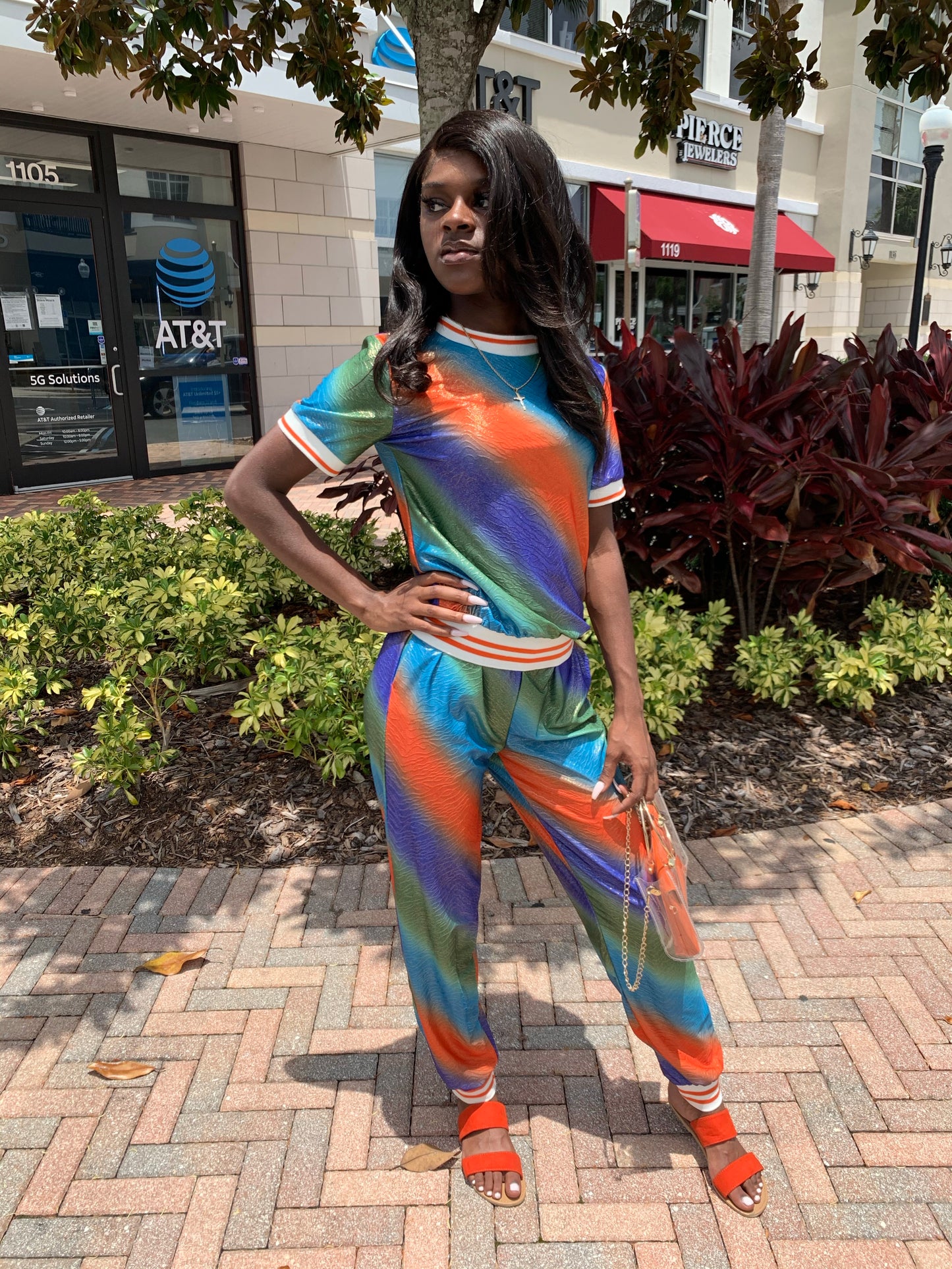 “Fire&De$ire” Jogger Set